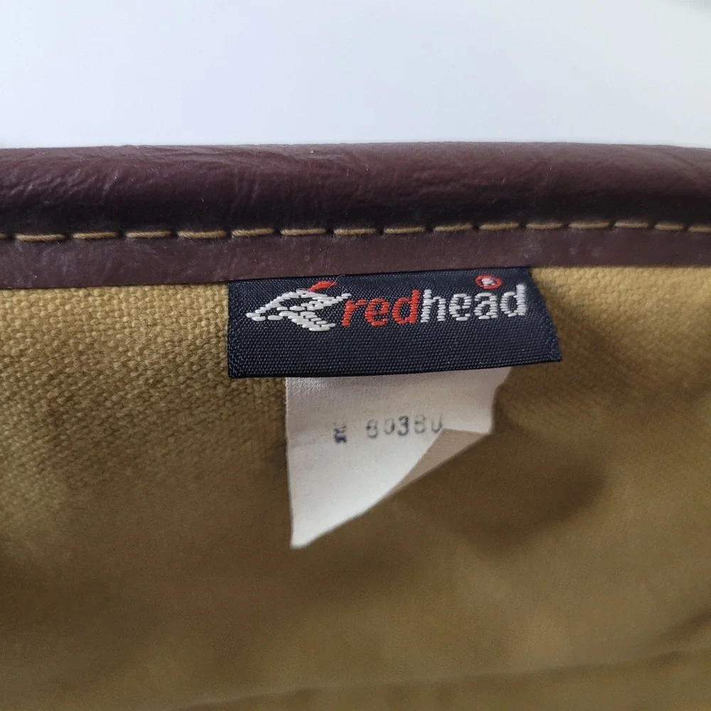 Redhead Canvas Rifle‎ Gun Bag Case Padded Brown Trim Carry Handle 24 Inch VTG